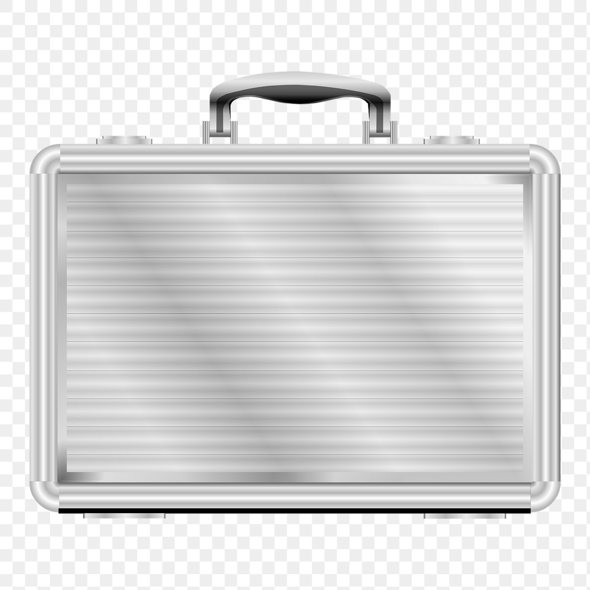 Premium aluminium-frame suitcase